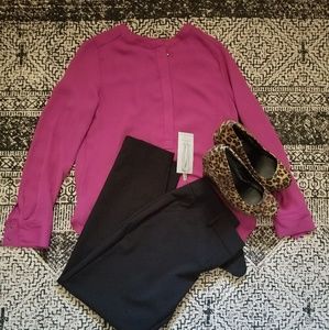 Apt 9 Slim Straight Mid Rise Pant